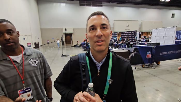 Las Vegas Raiders GM Tom Telesco is diligently preparing for his first NFL Draft as the head of the Silver and Black.